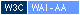 Level Double-A conformance icon, W3C-WAI Web Content Accessibility Guidelines 1.0